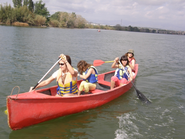 En canoa por el rio